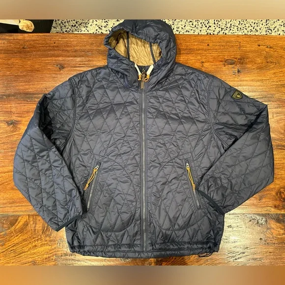 NWT! Polo by Ralph Lauren  Holborn Quilted Hooded Jacket Men’s Size L Navy - Picture 12 of 15